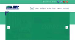 Desktop Screenshot of amb-limp.com.br